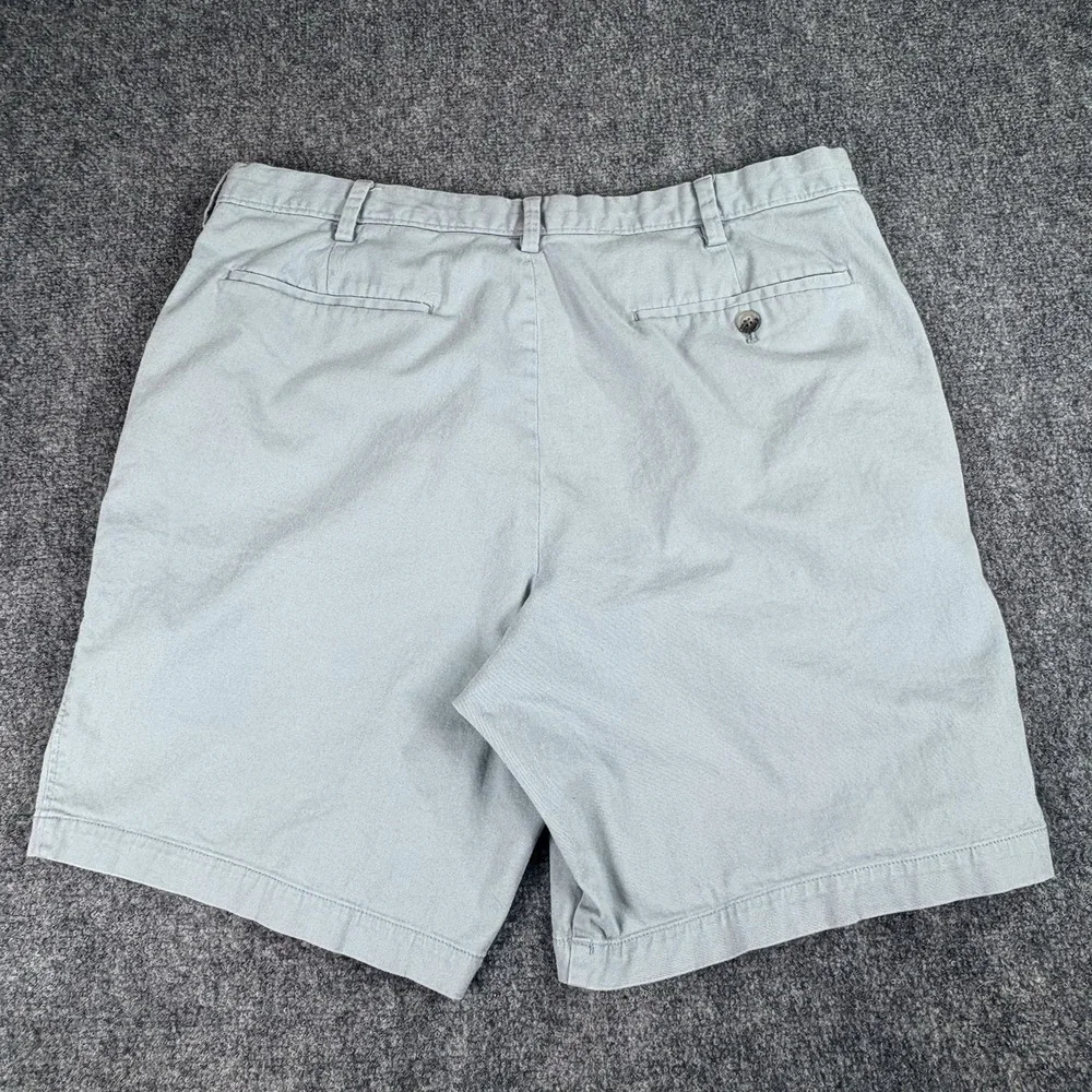 Banana Republic Aiden Shorts‎ Mens 38 Light Blue Chino Preppy Coastal Distressed